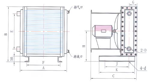 FL系列空氣（風(fēng)）冷卻器性能參數表